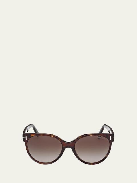 TOM FORD Rhonda-02 Acetate Cat-Eye Sunglasses