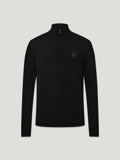 Belstaff COLDEN MERINO QUARTER ZIP