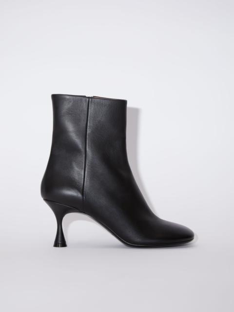 Acne Studios Leather ankle boots - Black