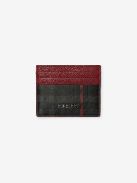 Burberry City Check Card Case