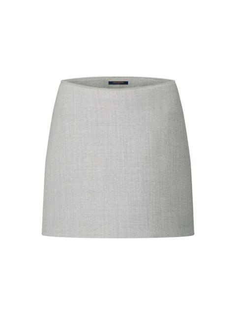 Louis Vuitton Bonded Jersey Mini Skirt