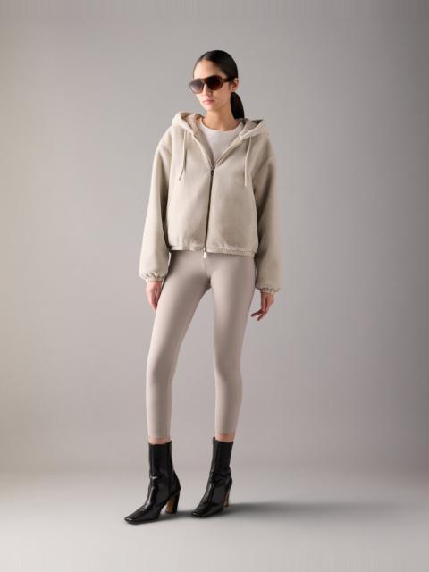 MOOSE KNUCKLES EATON BUNNY REVERSIBLE MONOGRAM HOODIE