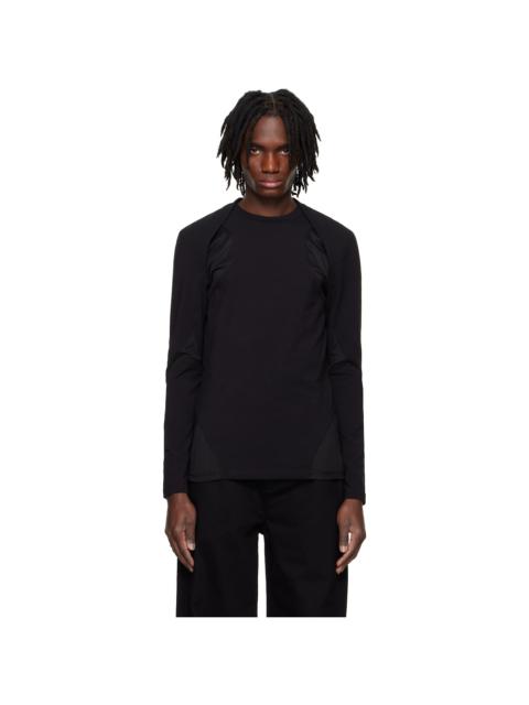 HELIOT EMIL™ Black Evolute Long Sleeve T-shirt