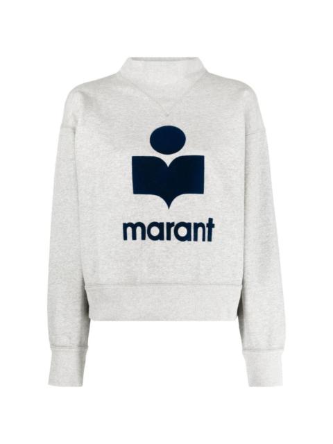 Isabel Marant Étoile Moby logo-print sweatshirt