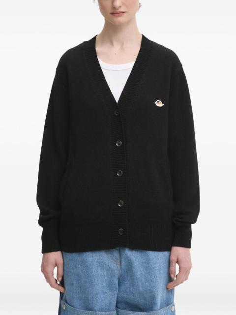 FIORUCCI angels-patch button-fastening cardigan