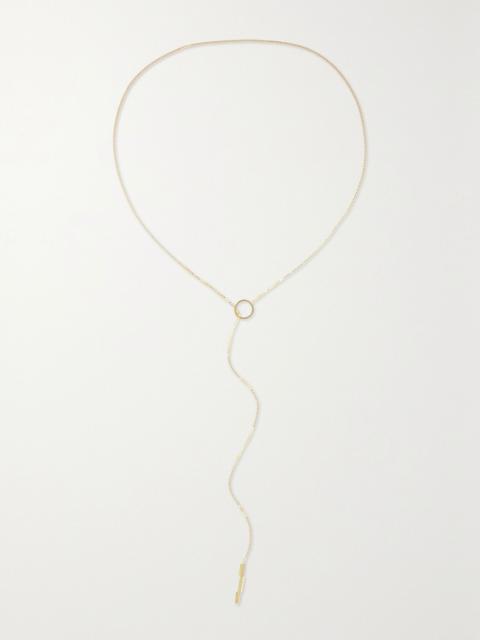 GUCCI Link to Love 18-karat gold necklace Gold