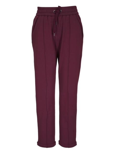 Brunello Cucinelli drawstring track pants