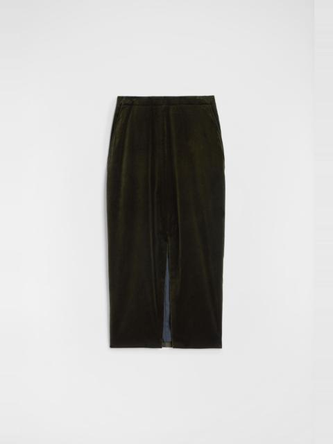 Jil Sander Velvet Skirt