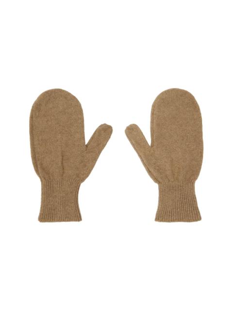 BASERANGE Beige Enso Mittens