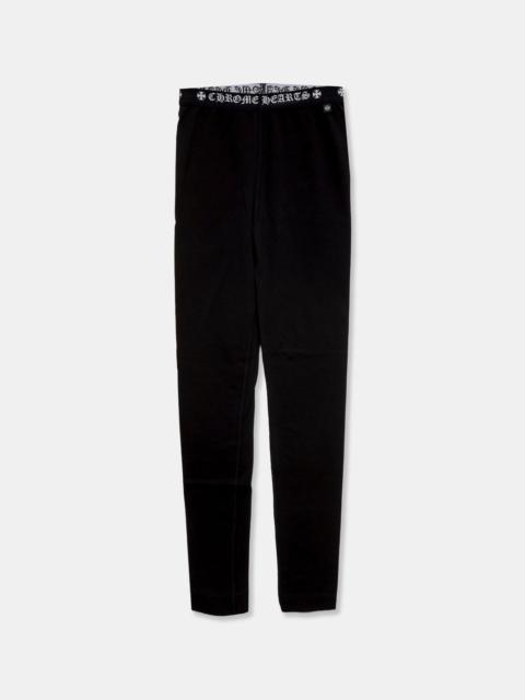 Chrome Hearts CH Classic Womens Black Leggings