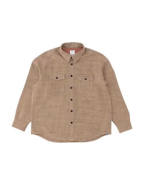 visvim DUGOUT SHIRT L/S BEIGE | REVERSIBLE