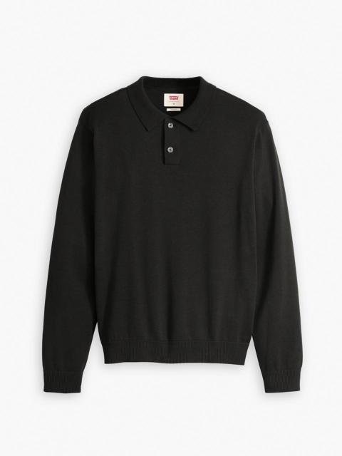Levi's LONG SLEEVE SWEATER POLO
