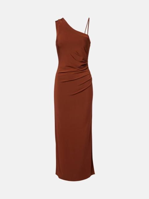 Max Mara Fiabe one-shoulder midi dress