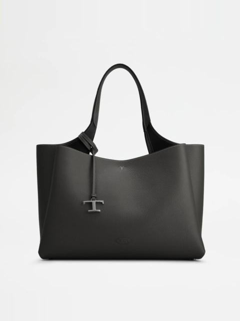 TOD'S BAG IN LEATHER MEDIUM - BLACK