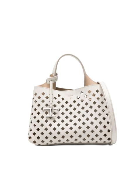 Tod's cut-out-design tote bag