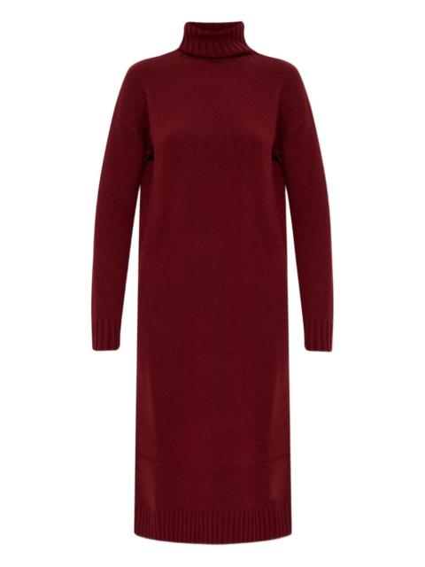 Max Mara roll-neck knitted dress