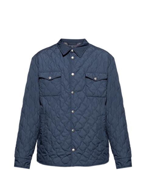 Etro quilted pocket overshirt