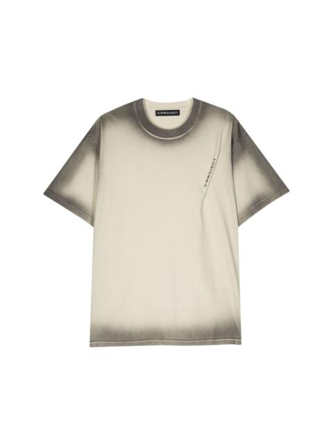 Y/Project logo-print faded T-shirt