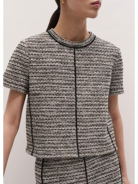 ME+EM Crop Straight Tee