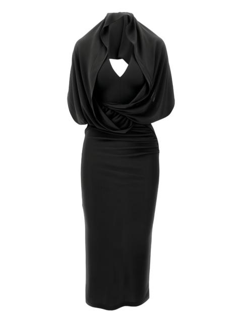 THE ANDAMANE Annie open-back midi dress