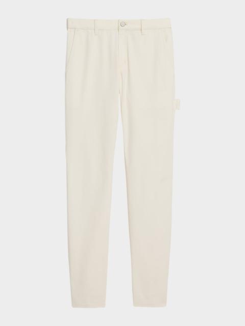 Theory Men's Zaine Straight-Leg Canvas-Stretch Carpenter Pants