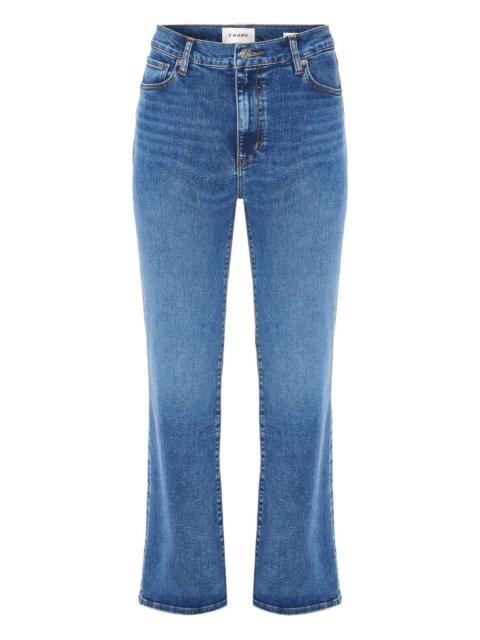 FRAME five-pocket washed jeans