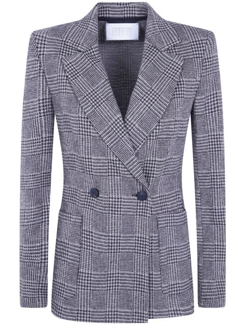 Harris Wharf London Jacket Double Breasted "Patterned Moleskin"