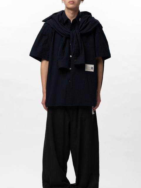 Maison MIHARAYASUHIRO Sleeve Layered Check Shirt