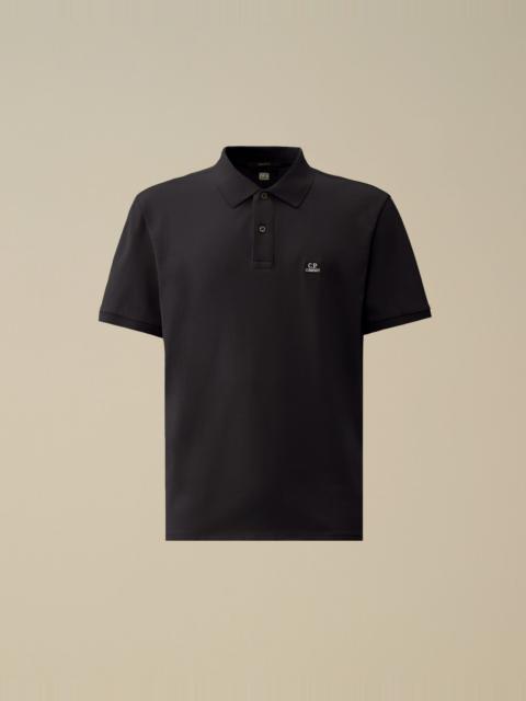 Stretch Piquet Logo Polo