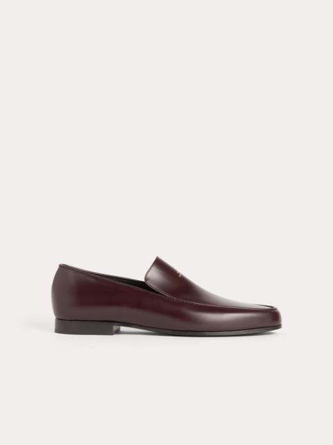 Totême The Oval Loafer burgundy