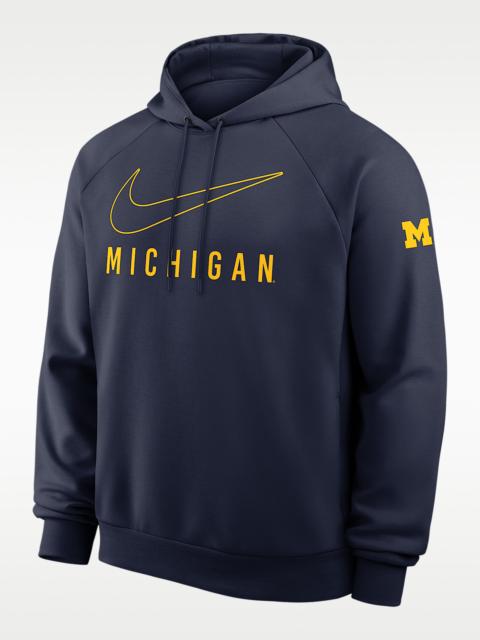 Nike Michigan Premium Performance Men's Nike Dri-FIT College Pullover Hoodie