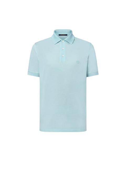 Louis Vuitton Short-Sleeved Cotton Pique Polo
