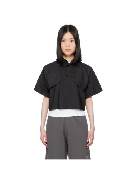 MM6 Maison Margiela Black Button Up Shirt
