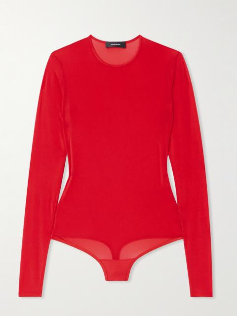 WARDROBE.NYC Stretch-jersey Thong Bodysuit