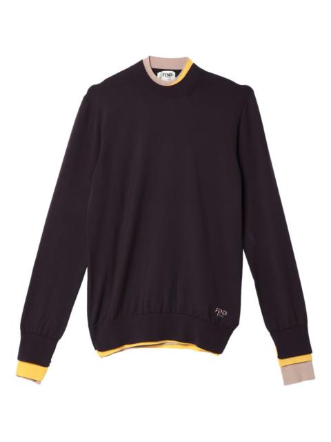 FENDI round-neck top