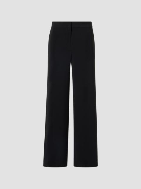 AKRIS Women's Marlon Wide-Leg Crop Pants - Black
