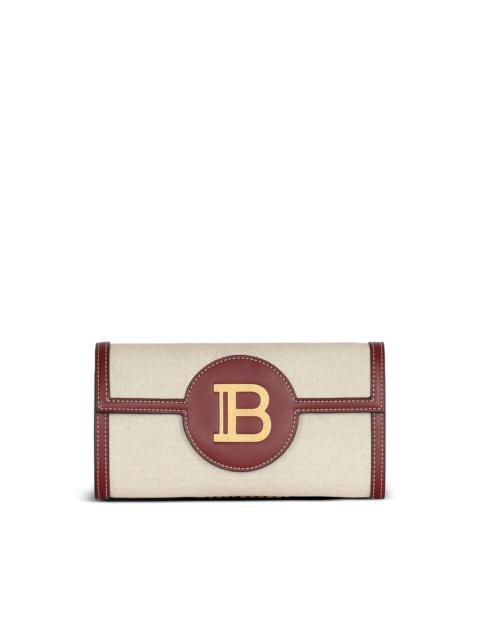 Balmain B-Buzz canvas wallet-on-chain