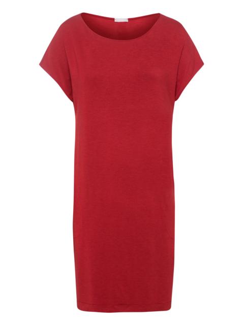 HANRO Natural Elegance Short Sleeve Gown