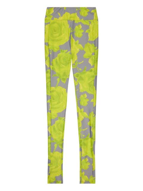 MSGM floral-print trousers