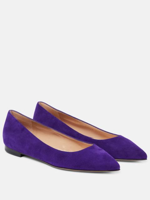 Gianvito suede ballet flats