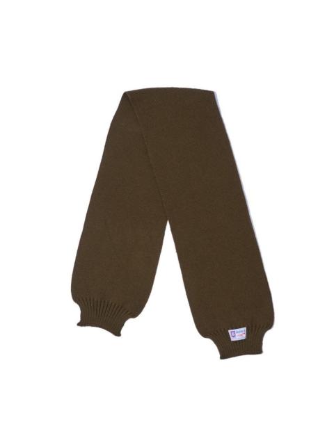 The Real McCoys The Real McCoy's Scarf, Wool Knit Olive