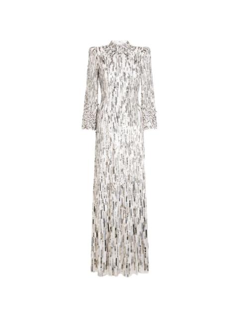 JENNY PACKHAM sequin embellished memphis maxi dress