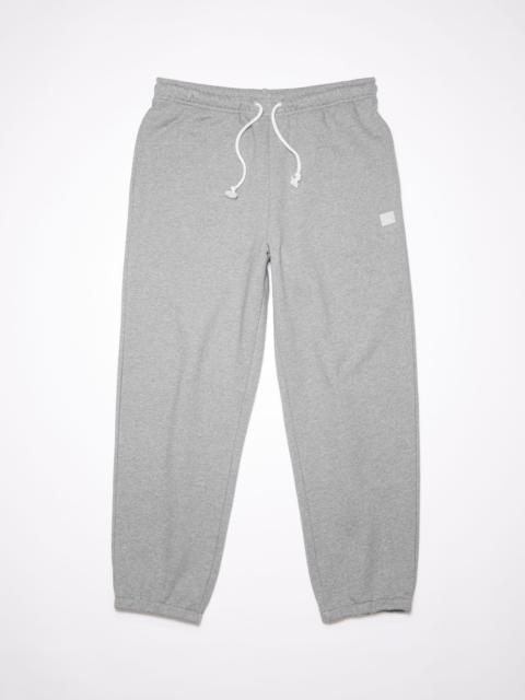 Cotton sweatpants - Light Grey Melange