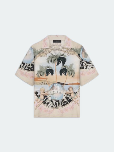AMIRI CHERUB SILK SHIRT