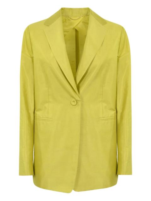 Max Mara Studio single-breasted button blazer