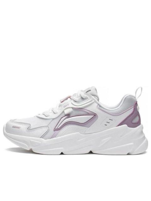 (WMNS) Li-Ning Yunhai 'White Grey Purple' AGCT154-1