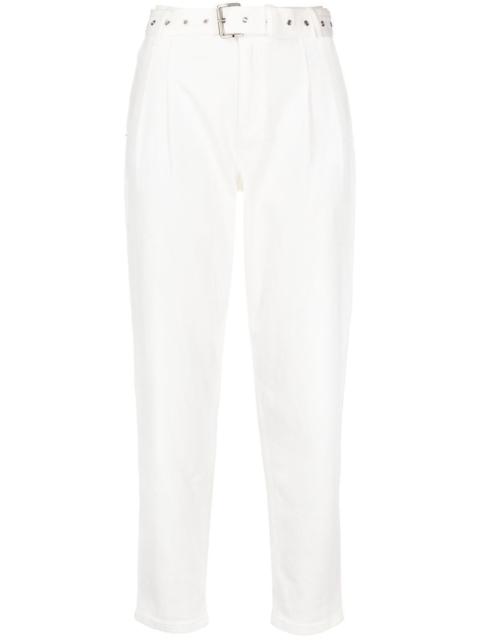 MICHAEL KORS pleat-detail belted jeans
