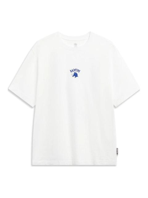 Li-Ning BadFive Graphic T-shirt 'White' AHST285-7