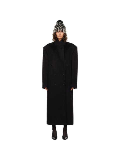 The Row Black Harisi Coat