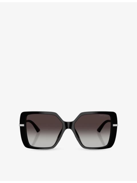 JIMMY CHOO JC5048JU Square-Frame Acetate Sunglasses
